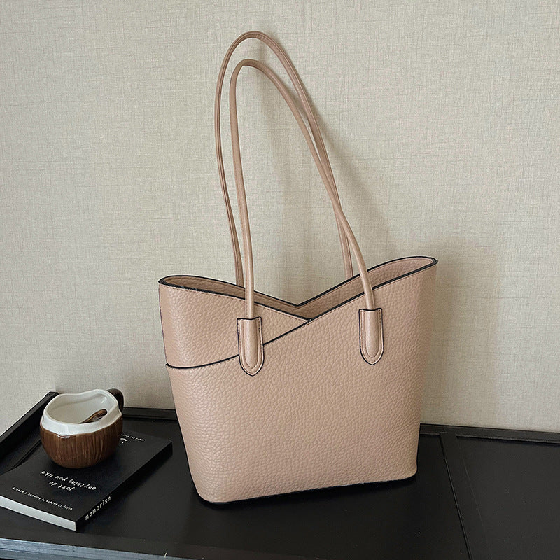 2026 new large capacity women's bag - trendy and versatile tote bag, high-end style for work and commuting, shoulder bag, underarm bag