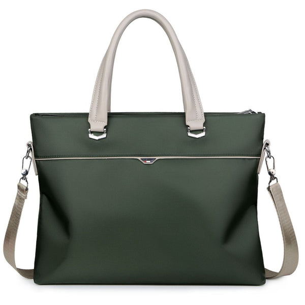 Yishan Japanese Korean business handbag women's shoulder bag crossbody computer bag women's high-end briefcase commuter men's bag