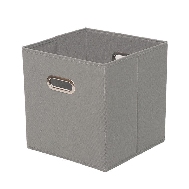 Fabric storage box Square foldable storage box Multifunctional storage box Book sundries storage and finishing artifact