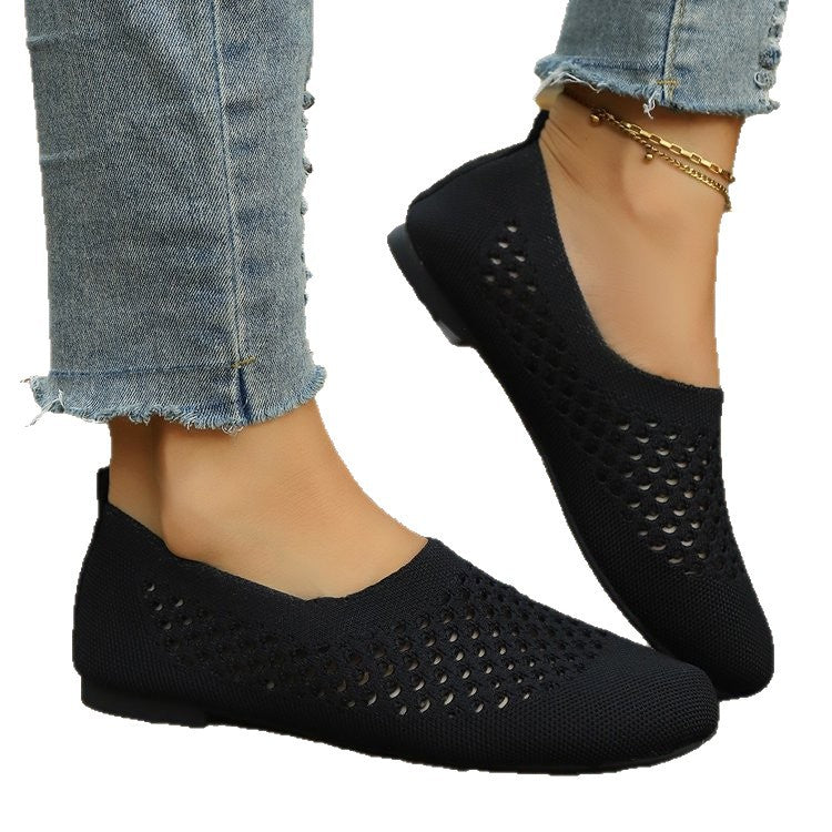 spring/autumn new arrival: women's flat loafers for cross-border e-commerce. plus sizes available. price difference: $0.67. wholesale options available. dropshipping to  and
