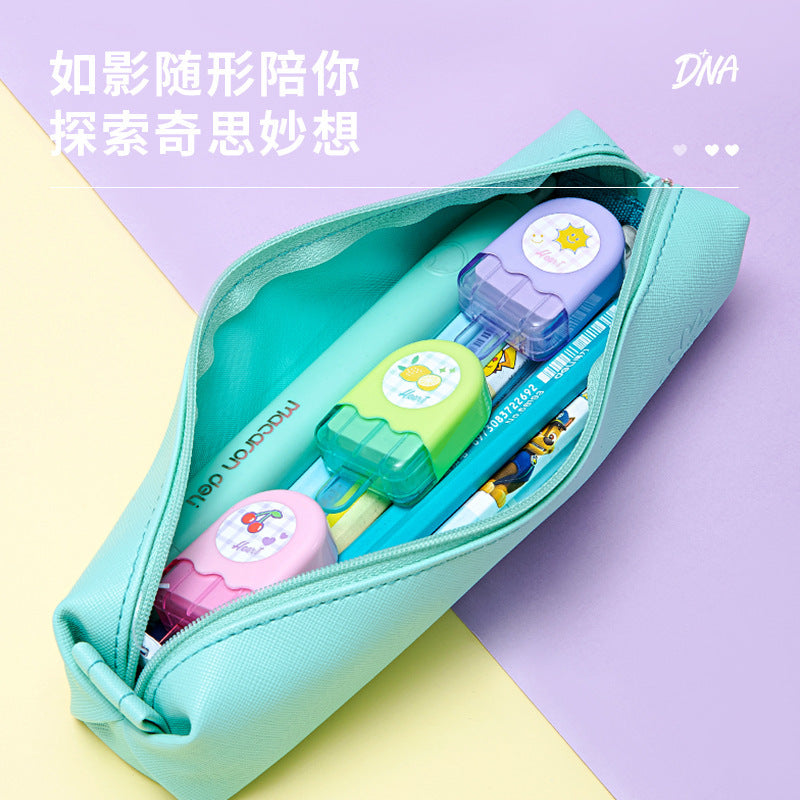 Deli 71122 Art Eraser Ice Cream Modeling Cute Eraser Children's Creative Cartoon Student Stationery Wholesale
