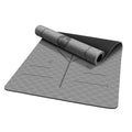Professional tpe yoga mat for men - non-slip, grip-friendly, silent, home gym soundproofing mat, extra wide yoga mat