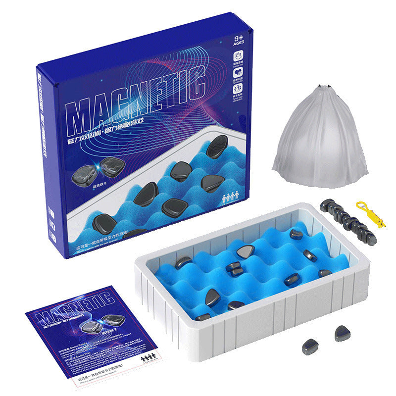 children's casual game magnetic effect chess interactive board game logical thinking magnet children's two-player chess toy