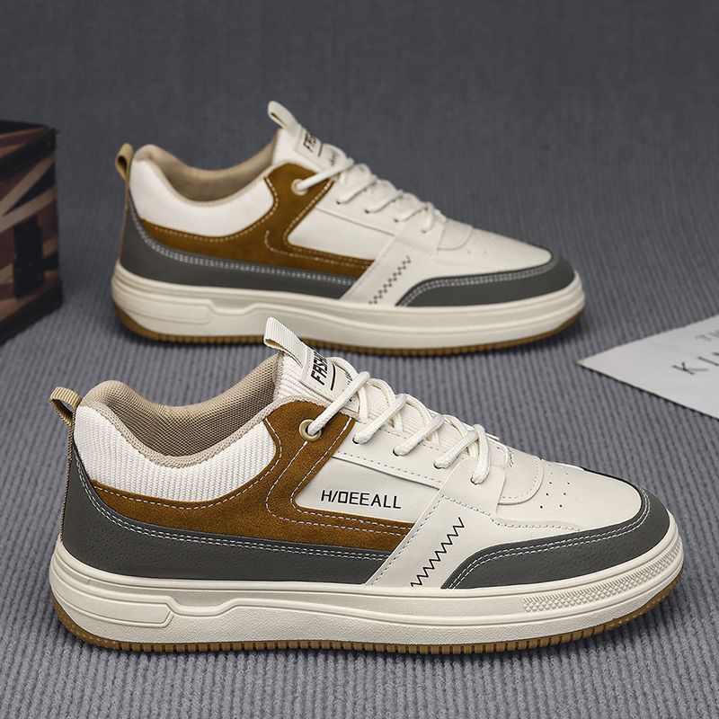 2025 men's new breathable shoes, trendy and durable men's casual sneakers, versatile athletic board shoes, streetwear footwear