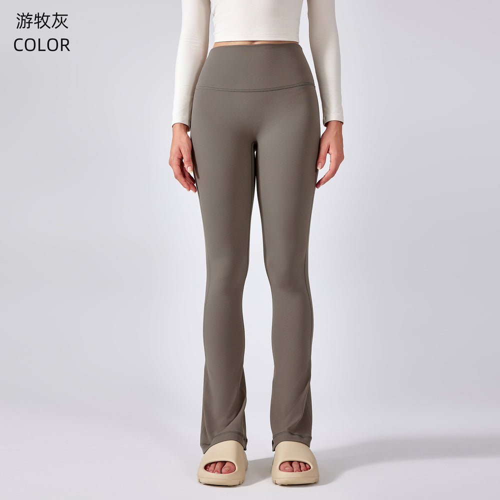New high-waisted seamless yoga pants for women - naked feel, butt-lifting, flare leggings - perfect for outdoor wear, sports, fitness, and yoga - daw190