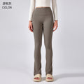 New high-waisted seamless yoga pants for women - naked feel, butt-lifting, flare leggings - perfect for outdoor wear, sports, fitness, and yoga - daw190