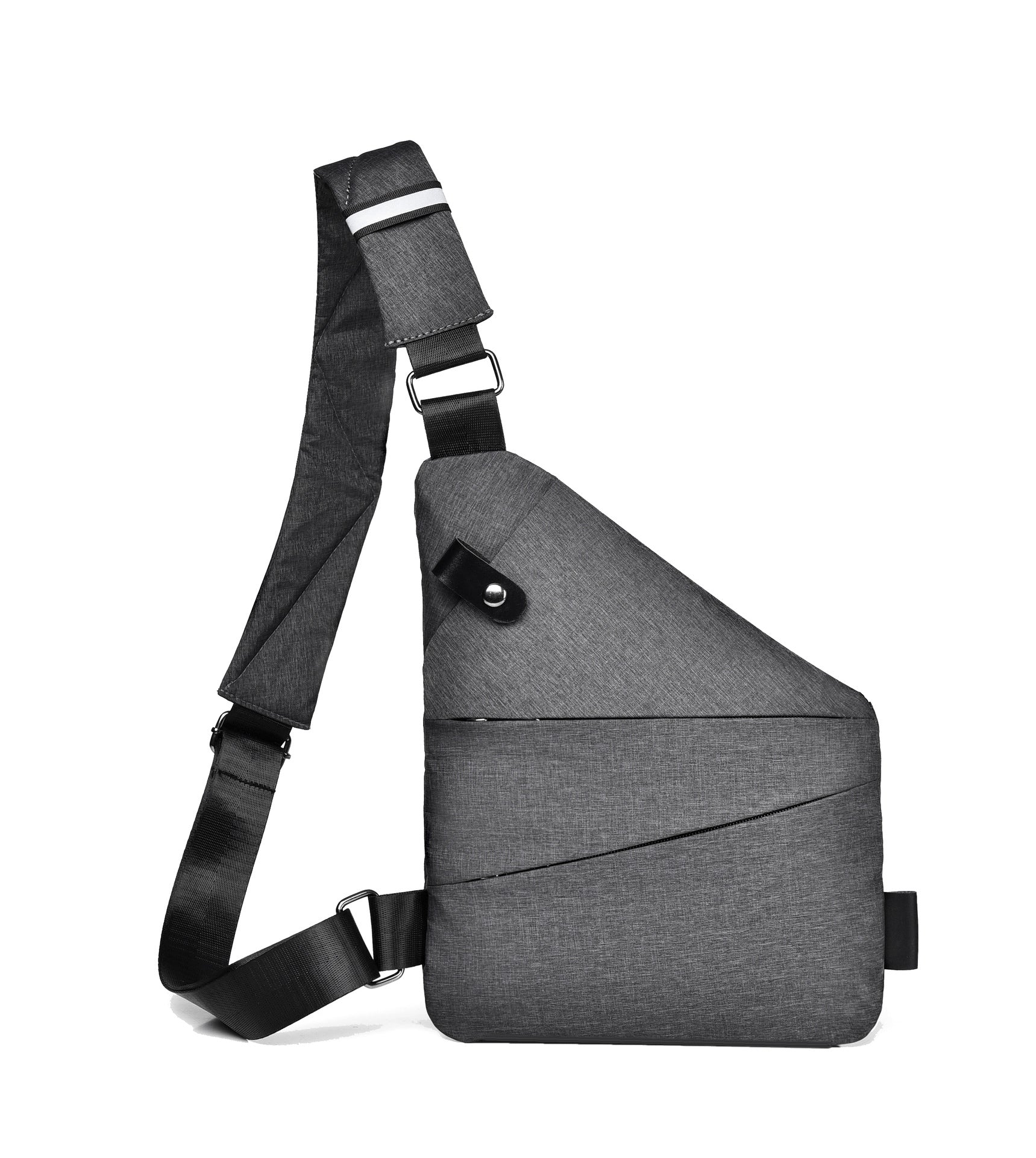 Cross-border  new shoulder bag men's leisure sports light breast bag outdoor leisure messenger bag wholesale delivery