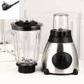 2-in-1 glass blender: high-speed blender, juicer, multifunctional food processor, and baby food grinder