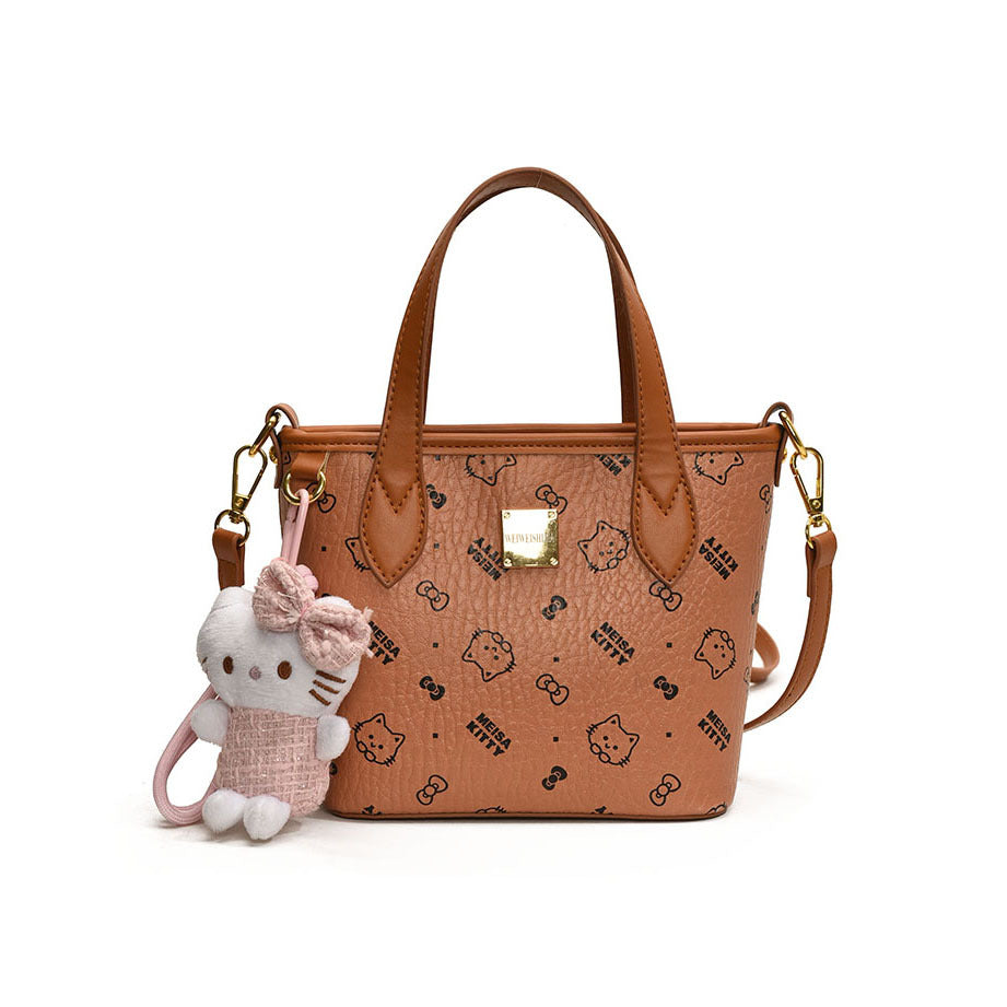 Cross-border super fire small bag women's spring and summer 2025 new versatile messenger bag popular this year portable bucket bag