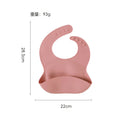Soft pink bib