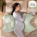 Pregnancy pillow - back support, side sleeper, belly support, side sleeping pillow, pregnancy sleep aid, hug pillow, cushion supplies, backrest pillow