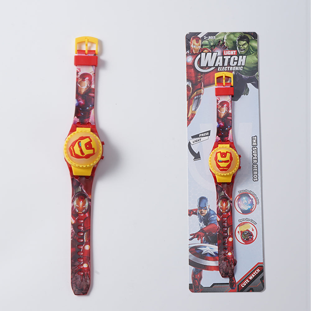 New children's light-up spinning top watch - flashing creative rotating gyro watch - kindergarten small gift toy wholesale