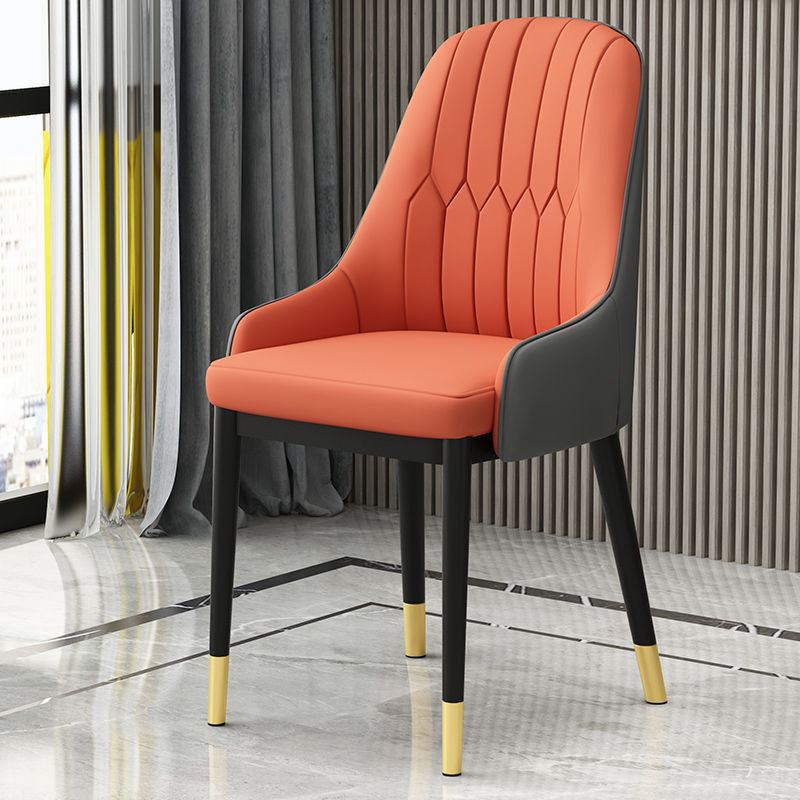 Nordic dining chair - modern minimalist design for home, premium quality, light luxury backrest, casual dining chair, restaurant & cafe seating