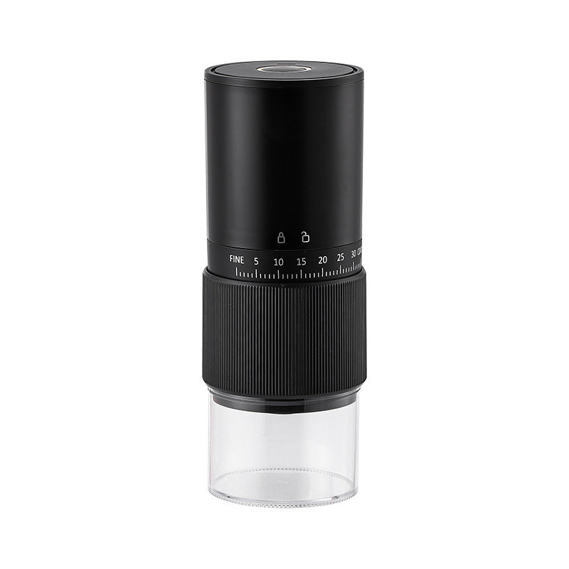 Portable electric coffee grinder - usb rechargeable coffee bean grinder for home use - cross-border supply