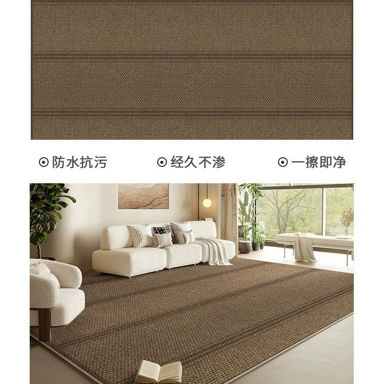 Carpet living room  new home wash-free and wipeable wabi-sabi retro accessible luxuryclassy coffee table sofa bedroom floor mat
