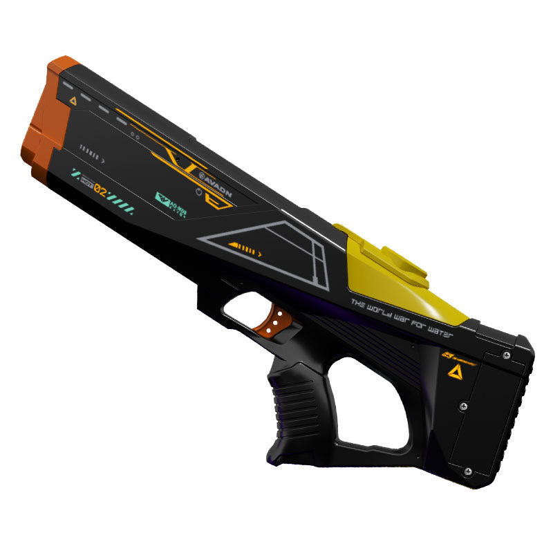 electric water gun fully automatic continuous fire cool light large capacity water beach water toy boy wholesale