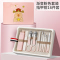 German-engineered cartoon nail clipper set - premium manicure & pedicure kit with nail clippers, nail nippers, and earwax removal tool - high-end gift box for home use