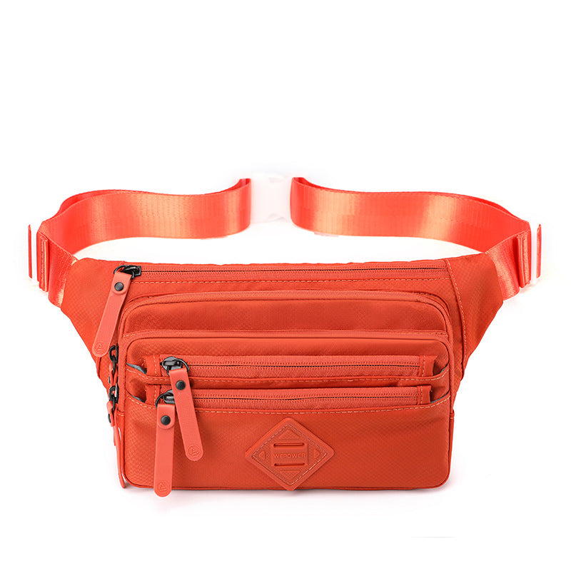 New multi-purpose fanny pack crossbody shoulder bag outdoor leisure waterproof fashion versatile men's and women's same breast bag