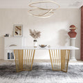 Export walmart marble dining tableaccessible luxuryclassy modern table marble dining table