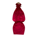 Sexy halter pure desire red hip cover dress women's summer hot girl royal sister backless silm slimming look hip cover skirt