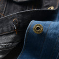 Factory direct kids' denim jacket - spring new arrival korean style color block top, distressed ripped jeans for boys and girls, wholesale children's clothing