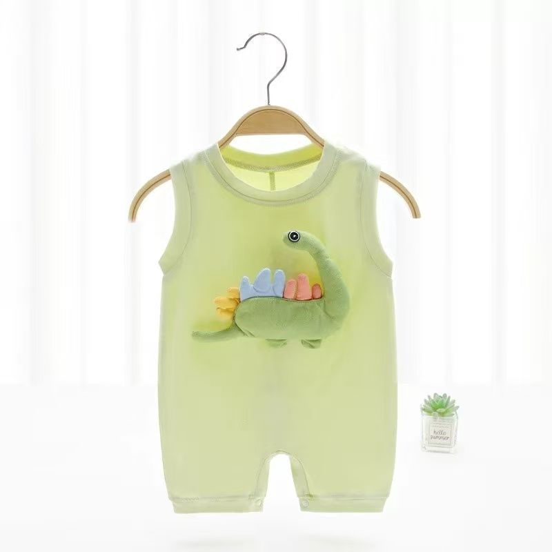 New summer baby super cute cartoon romper autumn unisex cartoon baby adorable onesie outfit