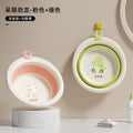 Cute dinosaur model-pink + green