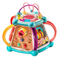 Baby multifunctional nine-sided hand drum toy - educational early learning musical drum for infants and toddlers - perfect birthday gift
