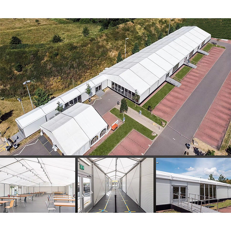 Factory export industrial tent temporary logistics storage warehouse tent outdoor exhibition event aluminum alloy tent