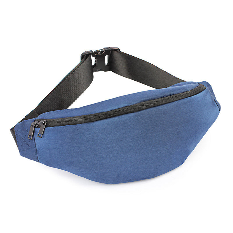 Cross-border new student messenger bag casual outdoor mountaineering mobile phone fanny pack large capacity men's sports shoulder breast bag