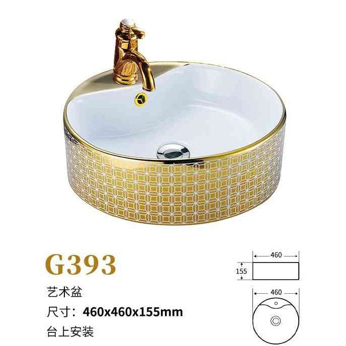 陶瓷台上盆轻奢洗手盆艺术盆洗脸盆小户型家用酒店民宿台上盆加深