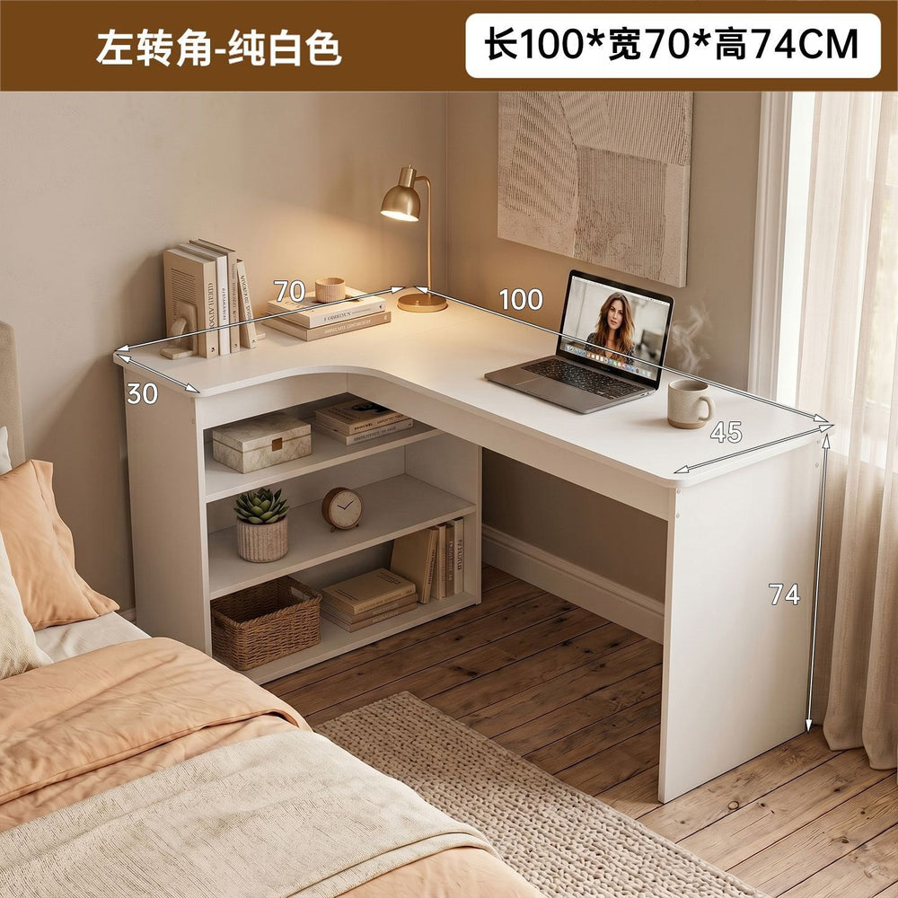 Corner computer desk for homel-shaped study table casual bedroom study table study corner desk