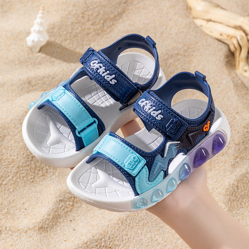 Kids' sandals: new  summer collection - non-slip, soft-soled, velcro-closure sandals for girls (toddler to big kid) - perfect for beach and everyday wear