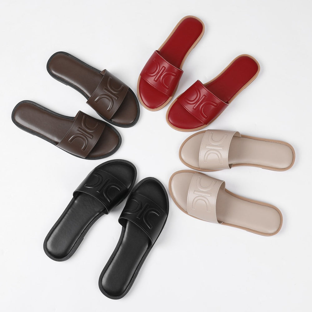Plus sizeflats slippers women's new arrival cross-border export sandals jelly same style flip-flops