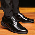 New arrival business formal leather shoes men's casual wedding groom british heightening summer breathable youth pointed toe men's shoes