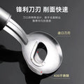 Stainless steel noodle cutter - shanxi noodle cutting knife, specialized kitchen tool for noodle shaving, commercial restaurant noodle shaver