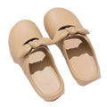 Bow-tie heeled slippers for women, perfect for summer wear. new 2024 style, these slip-on slippers are soft-soled, ideal for lounging at home or as stylish outdoor footwear