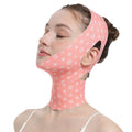 V303 pink sculpting v-face double chin lifting firming face sculpting beauty mask sleep face sculpting women's v-face mask
