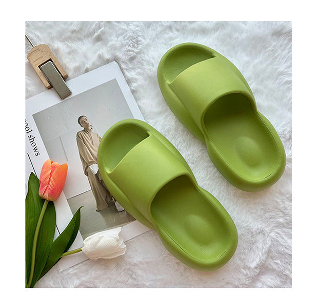 New eva cloud slippers - summer indoor anti-slip slippers, bathroom odor-resistant soft sole outdoor sandals for men