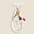 Horse year red mobile phone chain new arrival bracelet mobile phone lanyard woven strong wrist rope leather pony accessories pendant
