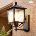 Modern minimalist outdoor waterproof wall light for villa gate, courtyard, exterior wall, terrace, and balcony