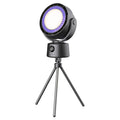 bladeless shaking head circulation fan remote control floor fan multi-function outdoor timing light usb household electric fan