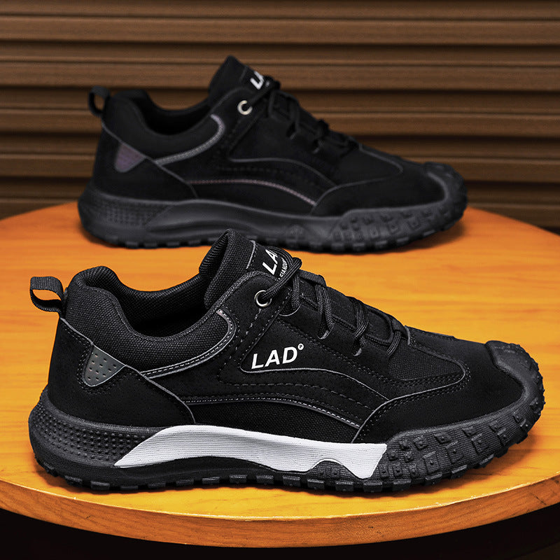 Men's 2026 new work safety shoes: comfortable, versatile mesh casual shoes for men - spring anti-slip, wear-resistant work shoes