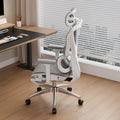 Ergonomic chair - comfortable for extended sitting, ideal for home office, nap-ready, dual-purpose seat, gaming chair, dorm room computer chair