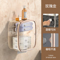 Bathroom toilet paper box toilet tissue box paper box waterproof wall-mounted punch-free storage rack roll paper box