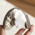 Girls' breathable new children's retro woven sandals summer closed-toe mary jane sandals lace soft sole beige