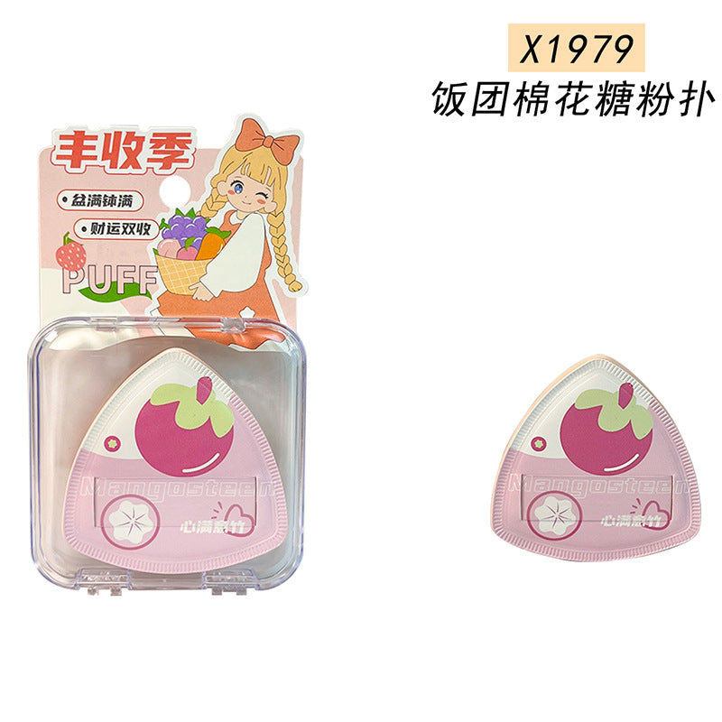 Small fresh fashion air cushion dry powder puff soft waxy marshmallow beauty egg super soft powder bottom liquid traceless air cushion puff
