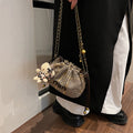 new arrival women's bag fashioneasiest for match shoulder crossbody satchel pleated bag classy sense of style armpit