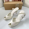 Za spain 2025 new summer women's shoes peep toe square toe elegant mary jane shoes elegant work clothing thin heel women