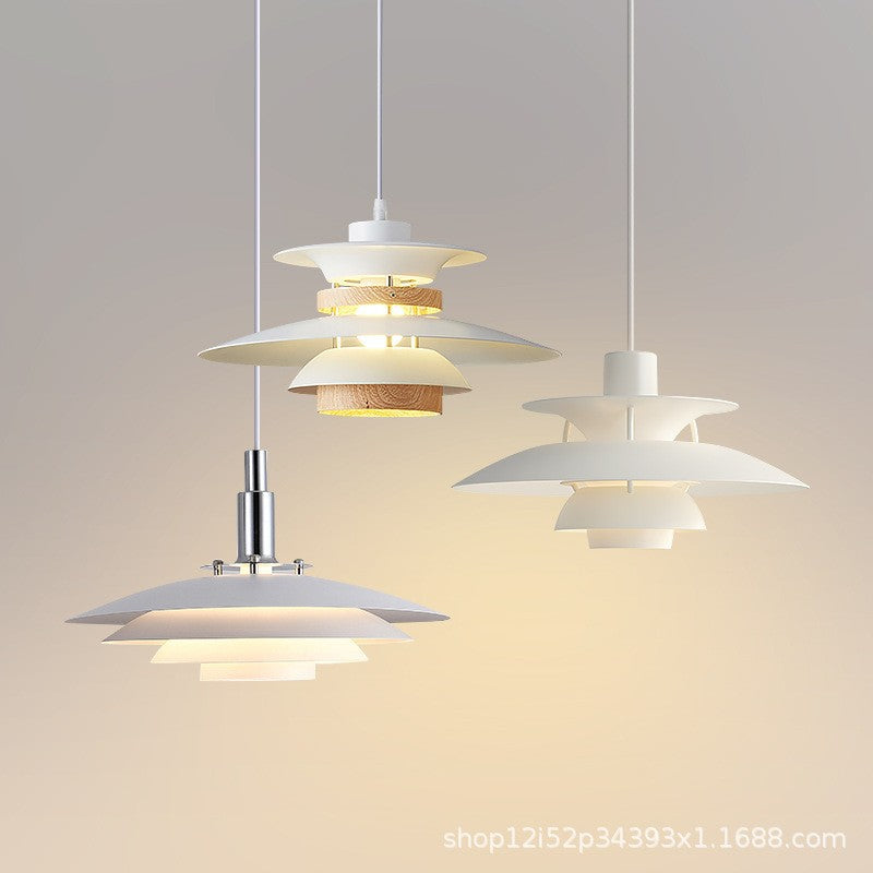 Danish ph5 restaurant pendant light designer fixture nordic art ufo lamp japanese creative dining table bar light